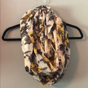 Francesca’s Collections Floral Infinity Scarf